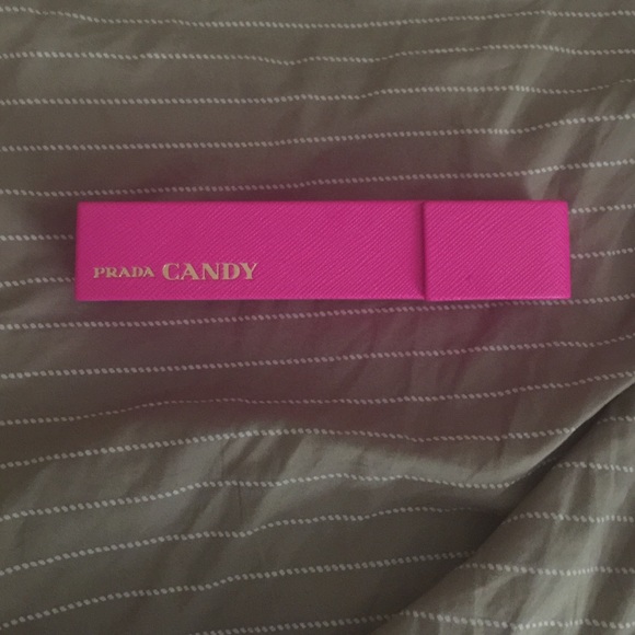 Prada candy roller ball and hot pink travel case!!