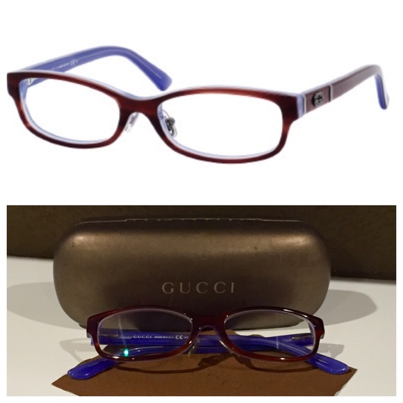 Gucci Havana Azure Eyeglasses