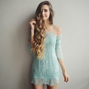 For Love and Lemons Belle Mini Dress