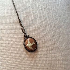 Fossil Dove Necklace