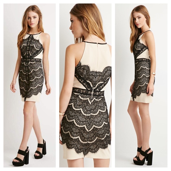 ***SOLD*** NEW Forever 21 SM Short Lace Dress.