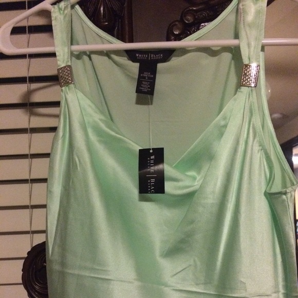 Silk tank top