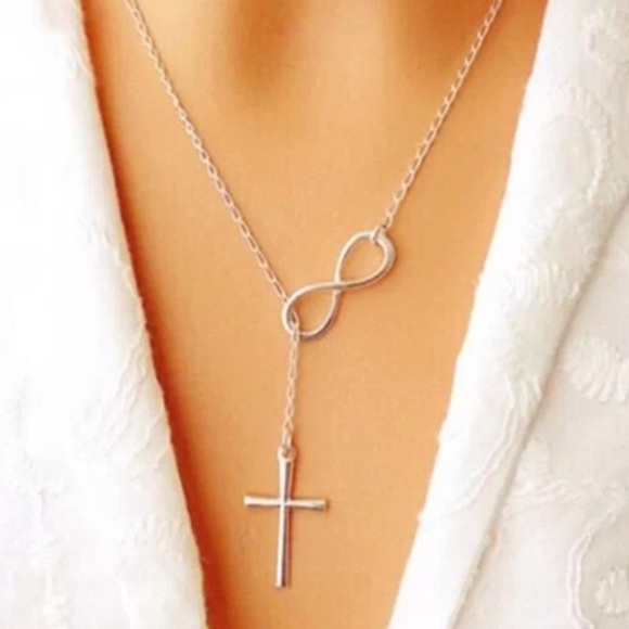 Jewelry - Infinity cross necklace