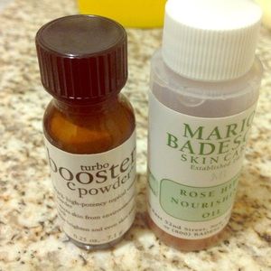 Philosophy turbo c powder + Mario madescu rose oil