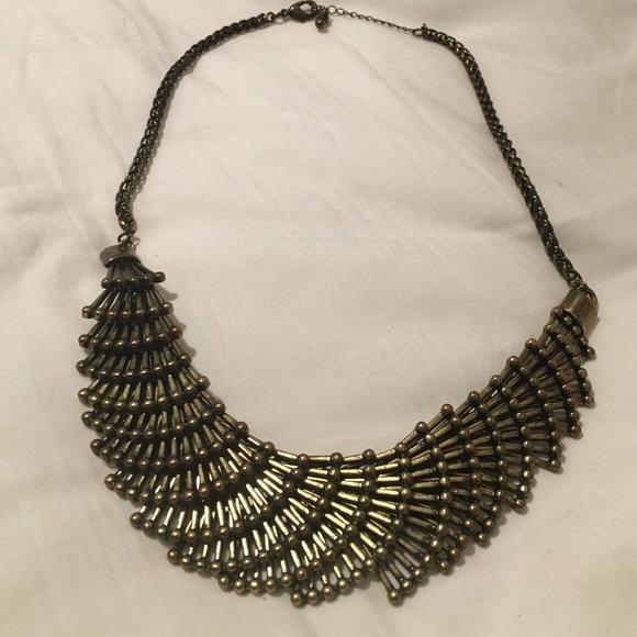 Brass/Gold H&M Statement Necklace