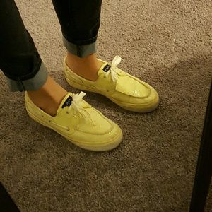 Yellow Sperry's