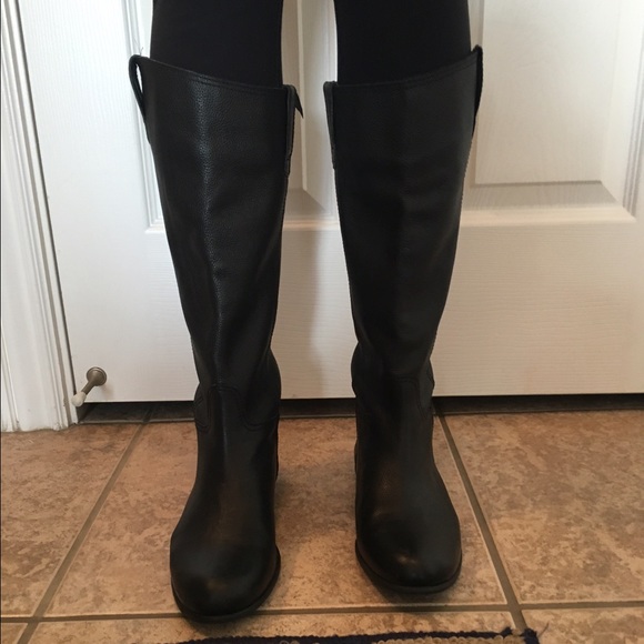 Urban outfitter BDG black riding boots tall - Picture 1 of 3