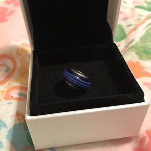 Pandora Dark Blue Murano Glass Charm