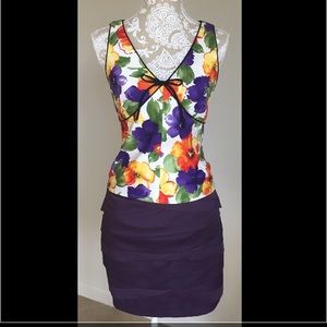 2-1 deal! Sandra top+ XXI skirt