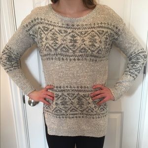 Hollister long knit sweater