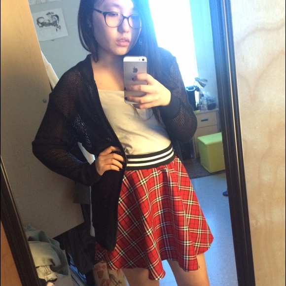 American apparel mesh cardigan/bomber
