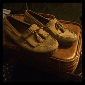 Bass 10.5 Leather moccasin-style Loafer