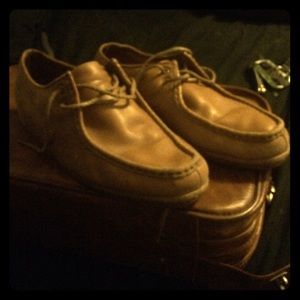 Vintage Leather Lo-chukka sneaker