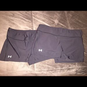 Under Armour Spandex Shorts (x2)