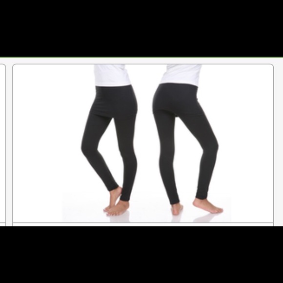 Skirted leggings