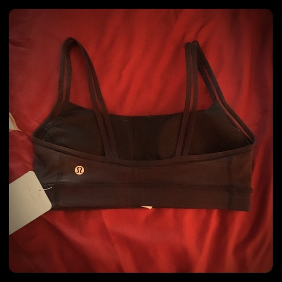 Lulu lemon straight up black sports bra