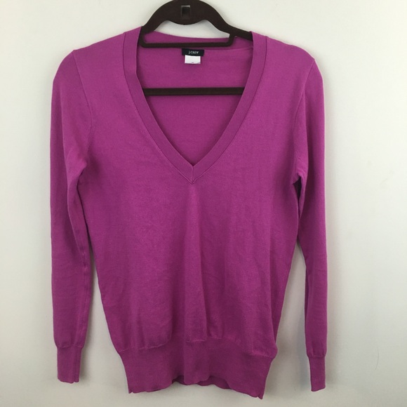 J. Crew V Neck Sweater