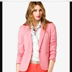 Pink boyfriend blazer new!