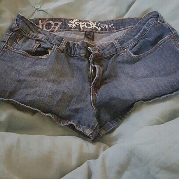 Fox jean shorts
