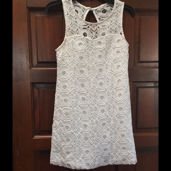 White Lace Dress size xs