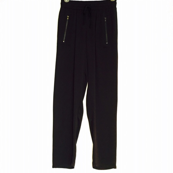 Bailey 44 Black Silk Jammy Pant