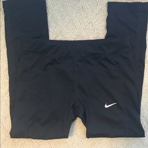 Black Nike Running Capris