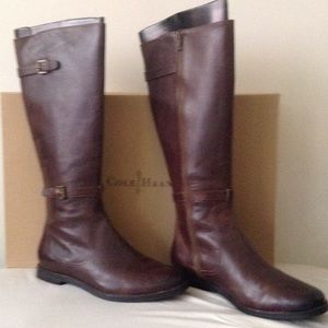 Cole Haan Brown Riding Boots
