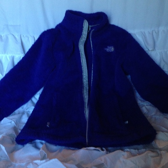 Purple/blue girls north face jacket