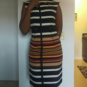 Emma & Michele Striped Dress