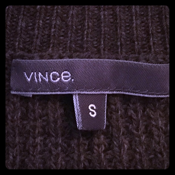 Vince Ribbed Knit Sweater