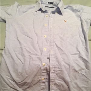 Blue polo Womens shirt size 2