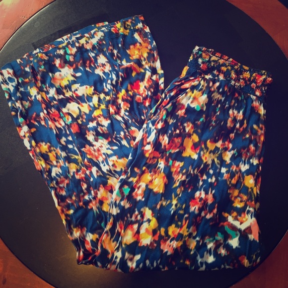 Matty M patterned wide leg pants