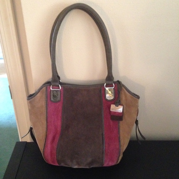 Tignanello Suede Purse - Picture 2 of 4