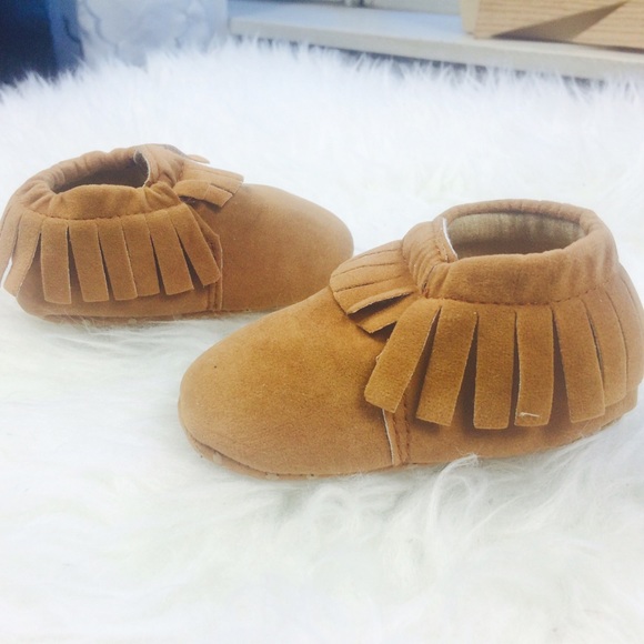 Baby Toddler Moccasins 6 12 24 Months 2T