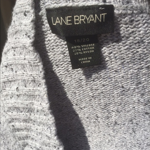 Lane Bryant gray cardigan