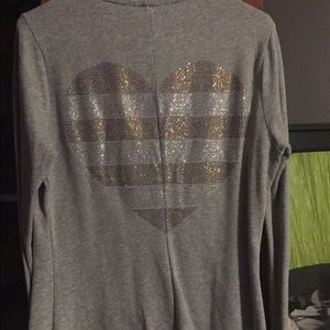 Victoria's Secret half zip sweatshirt tunic