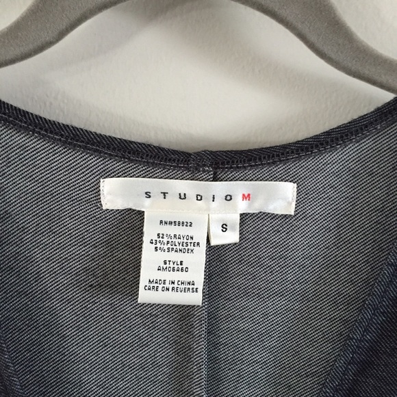 Charcoal Gray Knit Dress - Picture 4 of 4