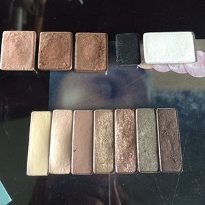 Depotted eyeshadows