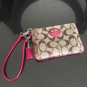 Coach wristlet