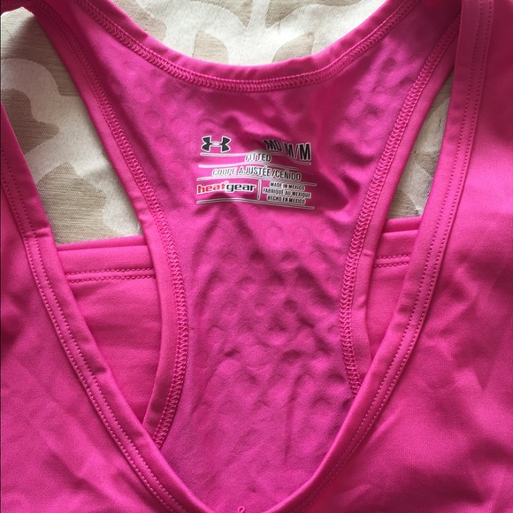 Under Armour racerback fitted heat gear top