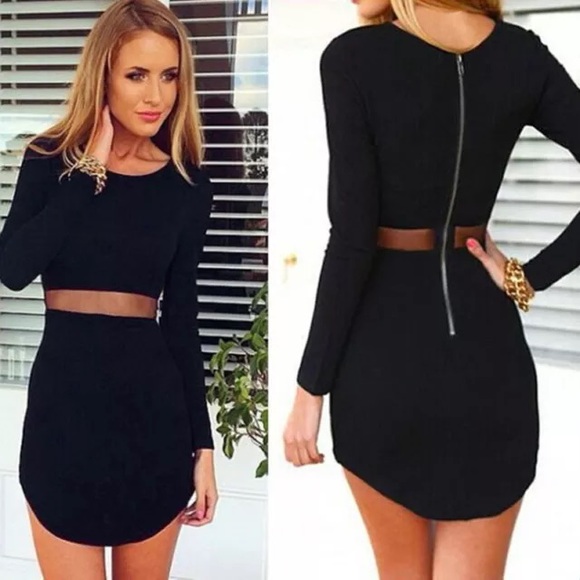 Little Black Bodycon Dress