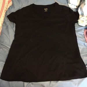 Black v-neck