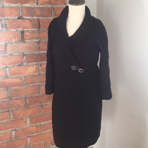 Calvin Klein Cable Knit Sweater Dress