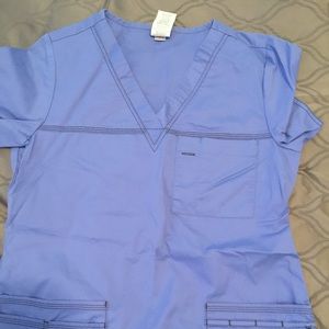 ‼️hold‼️Small Dickies light blue scrubs