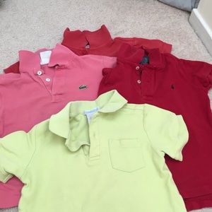 Boys polo shirts size 3-4
