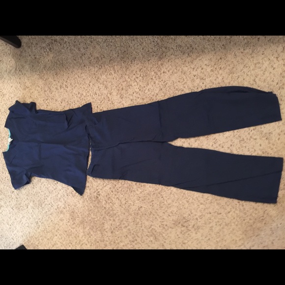 XS blue scrubs