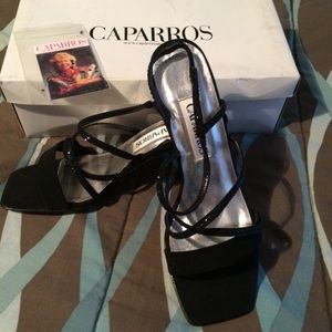 Sparkly black dressy shoes. Worn once. MUST BUNDLE