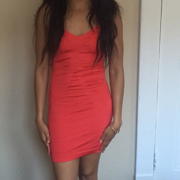 Bebe Red dress