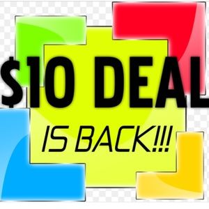 Valentine's Special $10 deals