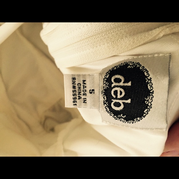 One shoulder homecoming dress white - Picture 3 of 3